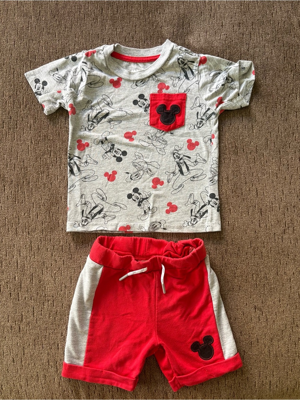 Disney Mickey Mouse 2pc Outfit Set 3T